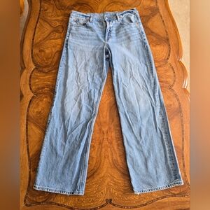 American Eagle Outfitters Strigid Stovepipe Jeans Womens 10 Long